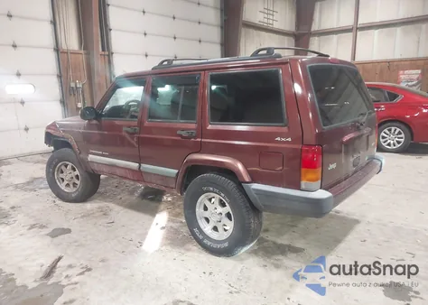 2000 Jeep Cherokee Sport из США, поврежденный, VIN 1J4FF48SXYL222782